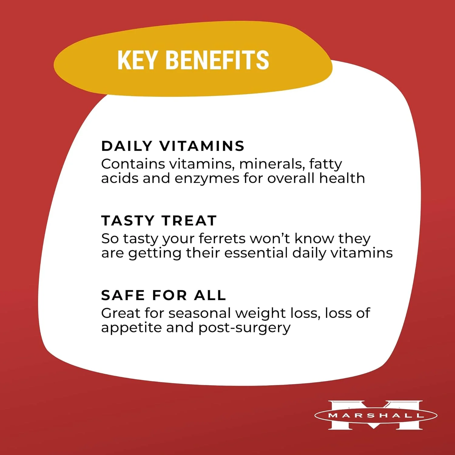 Marshall Pet Products Furo-Vite Highly Nutritious Vitamin Supplement for Ferrets 1ea/3.5 oz - Image 3