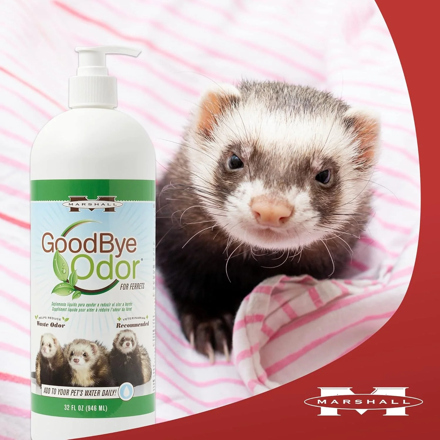 Marshall Pet Products GoodBye Odor for Ferrets - Image 6