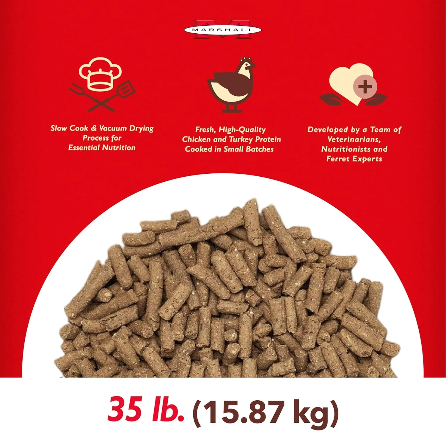 Marshall Pet Products Premium Ferret Diet Dry Food - Image 4