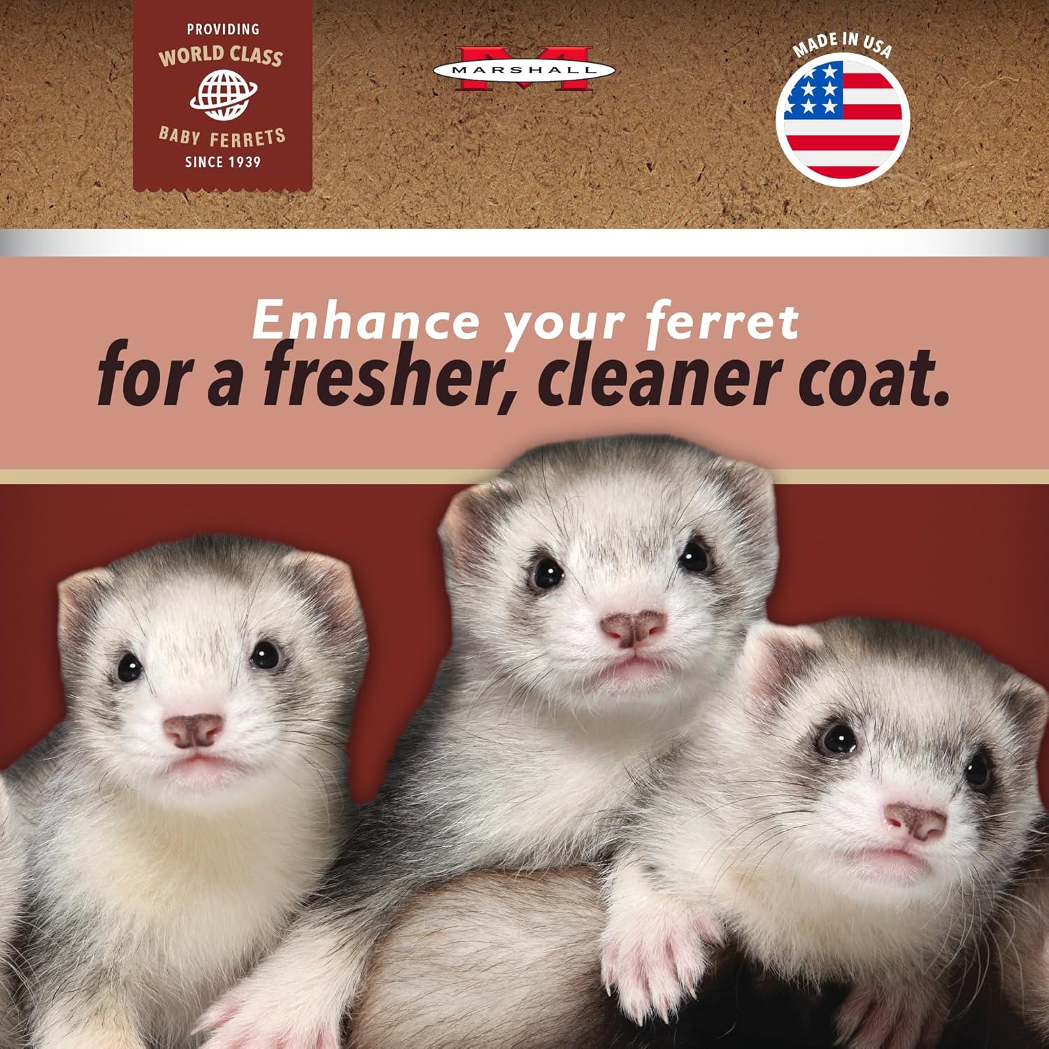 Marshall Pet Products Natural pH Balanced, Tearless Original Ferret Deodorizing Shampoo with Baking Soda, Baby Fresh Scent, 8 oz - Image 5