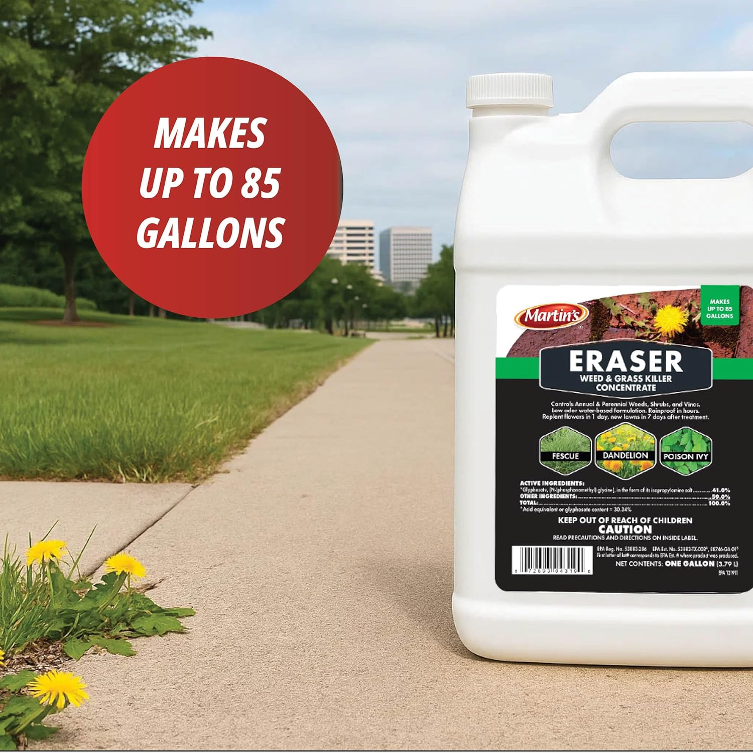 Martin's® Eraser 41% – Concentrated Weed Killer - Image 4