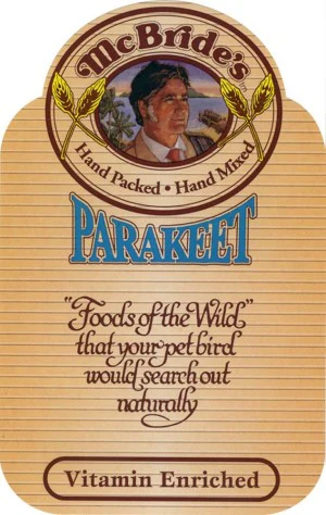 Mcbride Vitamin Enriched Parakeet White Proso Milet Canary Seed 2Lbs