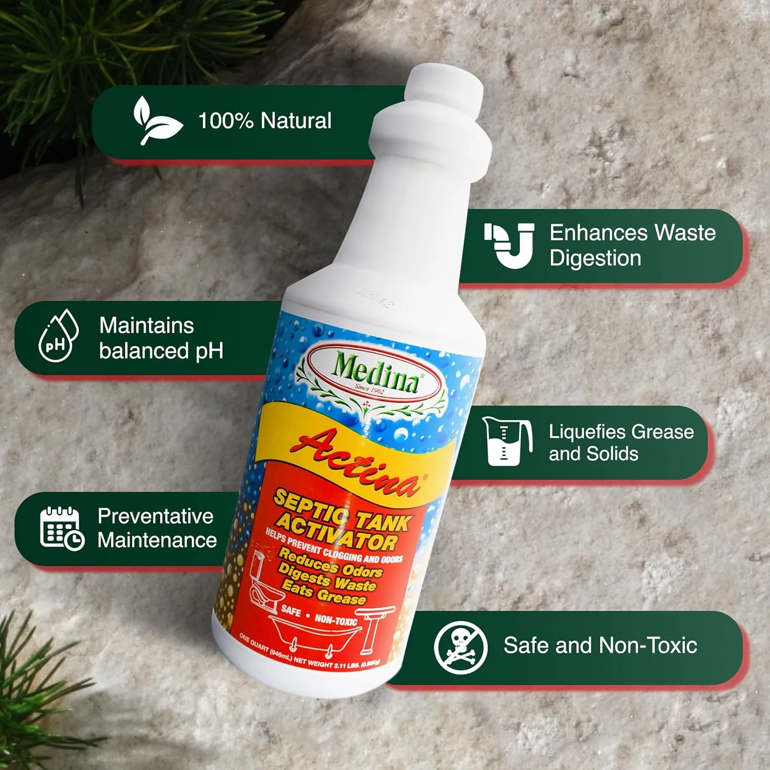 Medina® Actina® Septic Tank Activator - Image 4