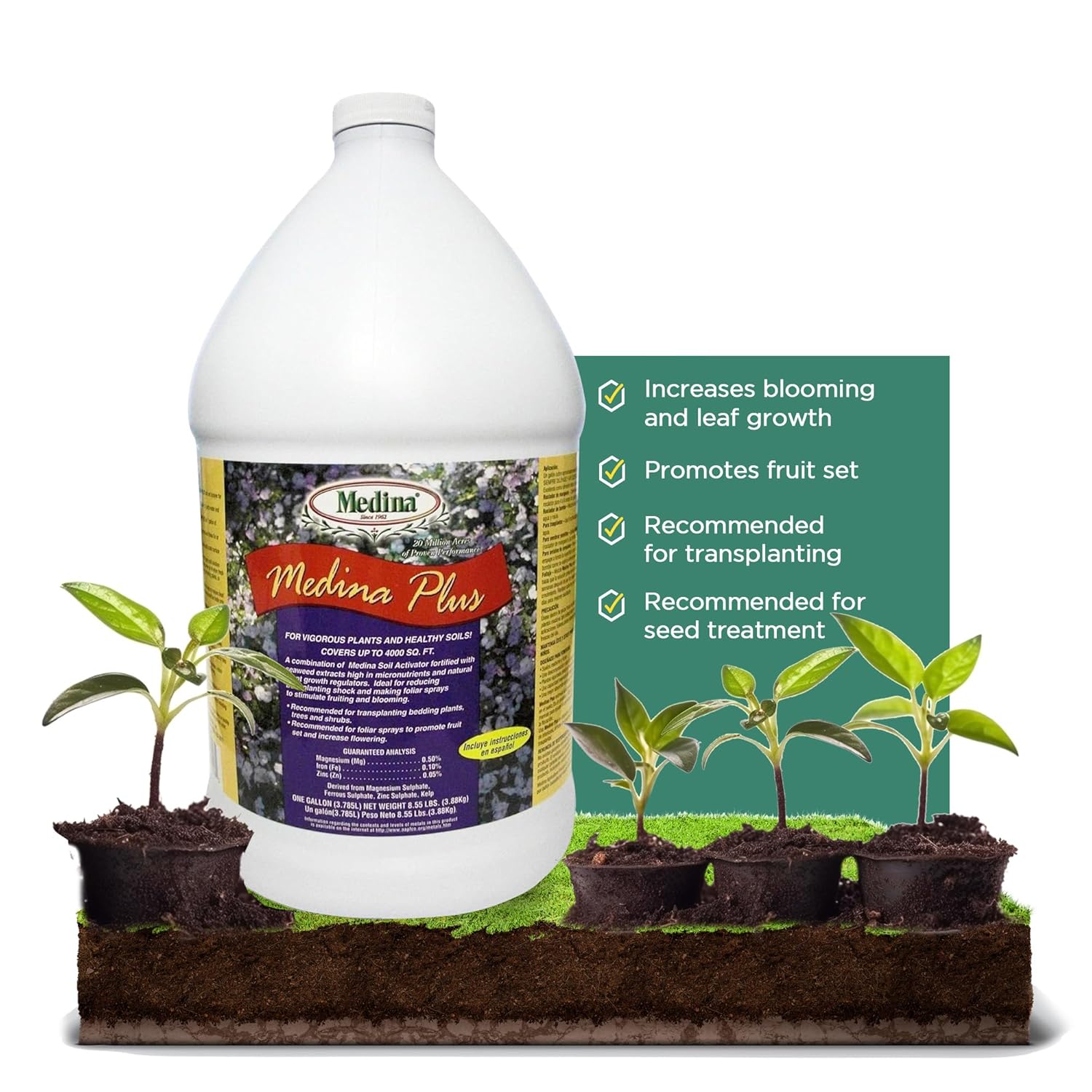 Medina® Plus – Enhanced Soil Activator & Foliar Feed - Image 10