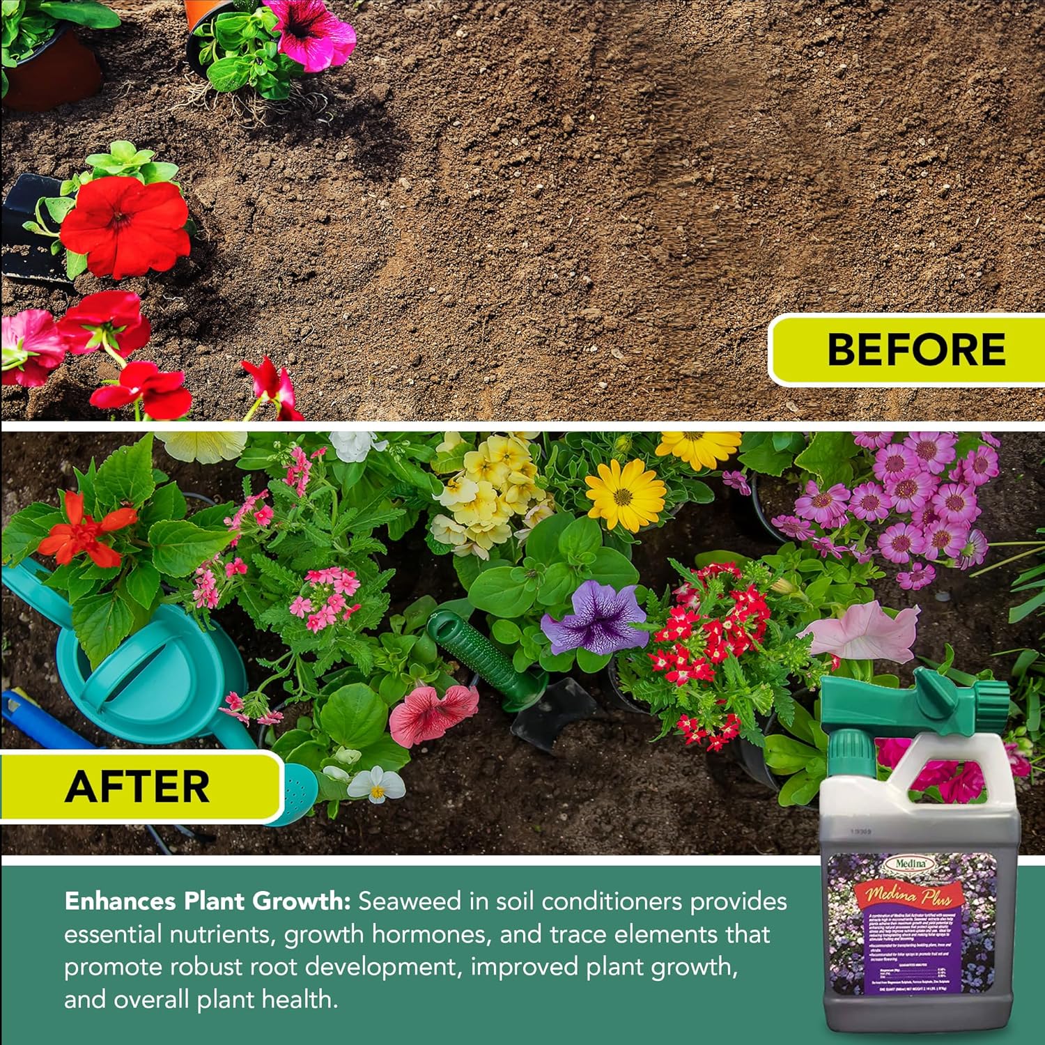 Medina® Plus – Enhanced Soil Activator & Foliar Feed - Image 4