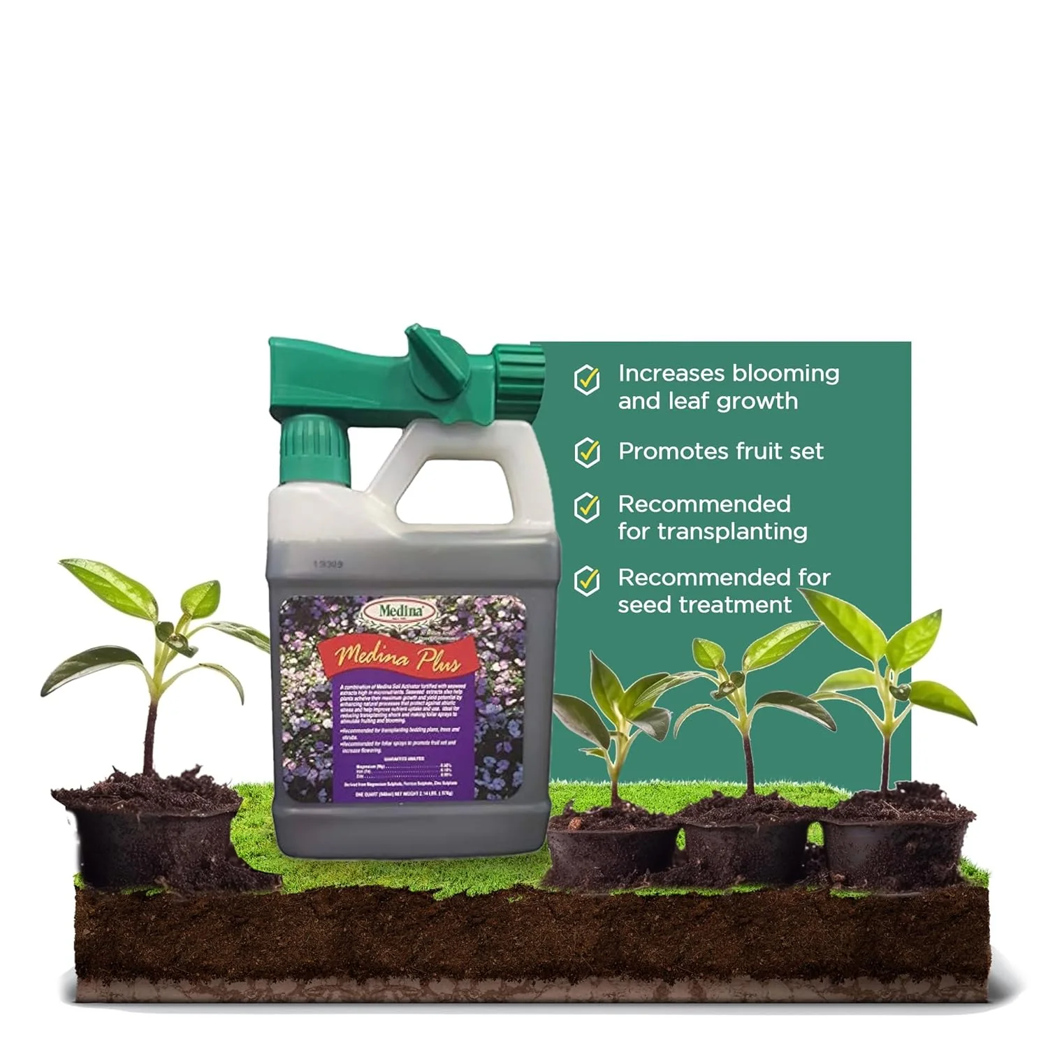 Medina® Plus – Enhanced Soil Activator & Foliar Feed - Image 8