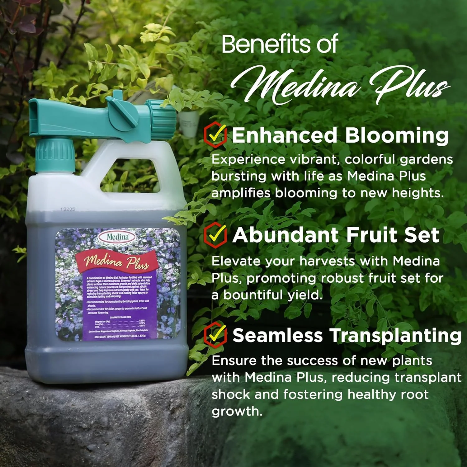 Medina® Plus – Enhanced Soil Activator & Foliar Feed - Image 9