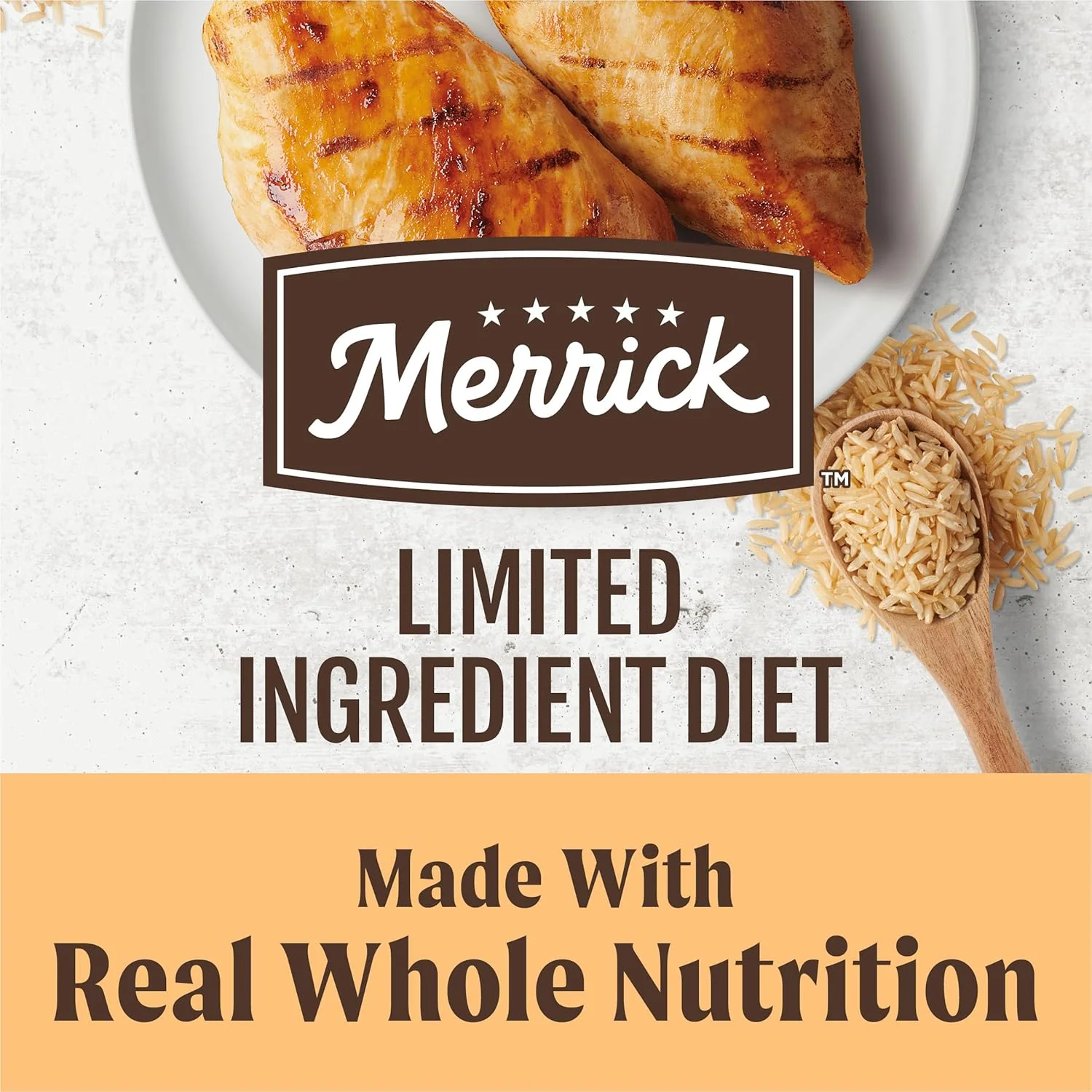 Merrick Limited Ingredient Diet Premium and Natural Kibble with Healthy Grains Chicken and Brown Rice Dog Food - Image 4