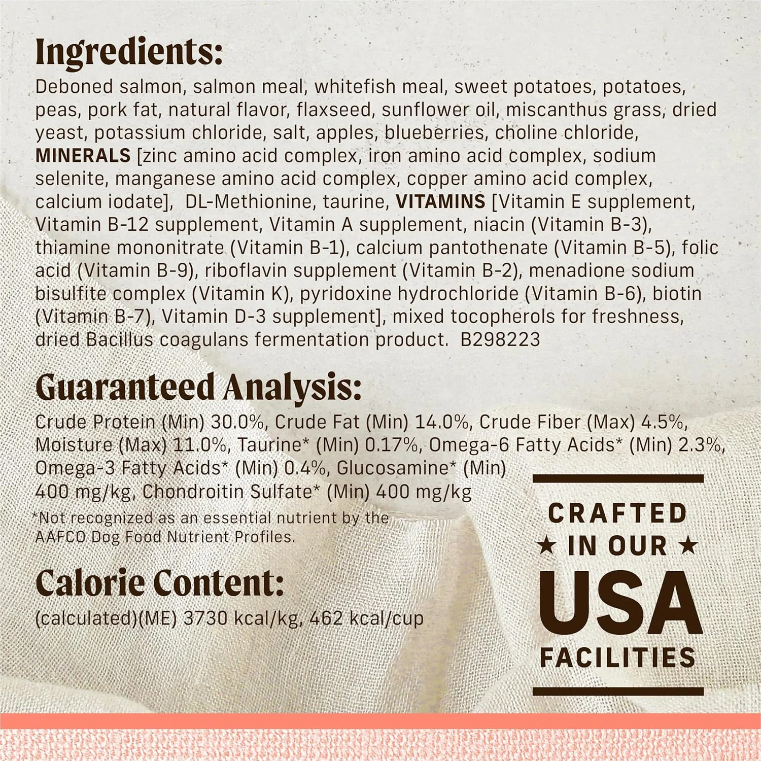 Merrick Limited Ingredient Diet Premium And Natural Kibble With Healthy Grains, Salmon And Brown Rice Dog Food - Image 4