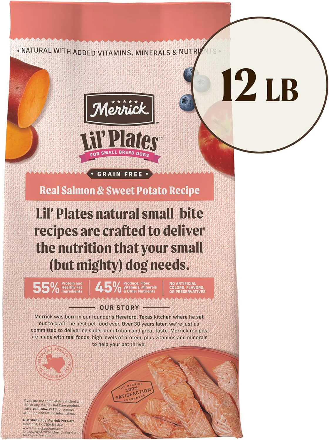 Merrick Limited Ingredient Diet Premium And Natural Kibble With Healthy Grains, Salmon And Brown Rice Dog Food - Image 5