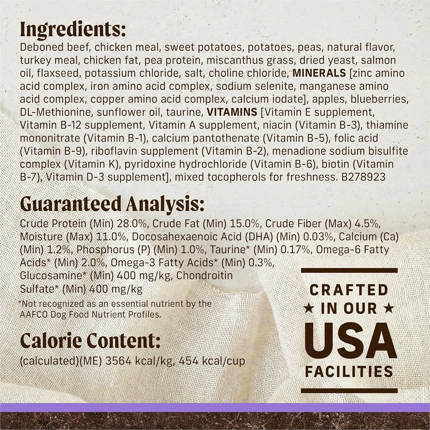 Merrick Premium Grain Free Dry Puppy Food, Wholesome and Natural Kibble with Real Texas Beef and Sweet Potato - Image 6