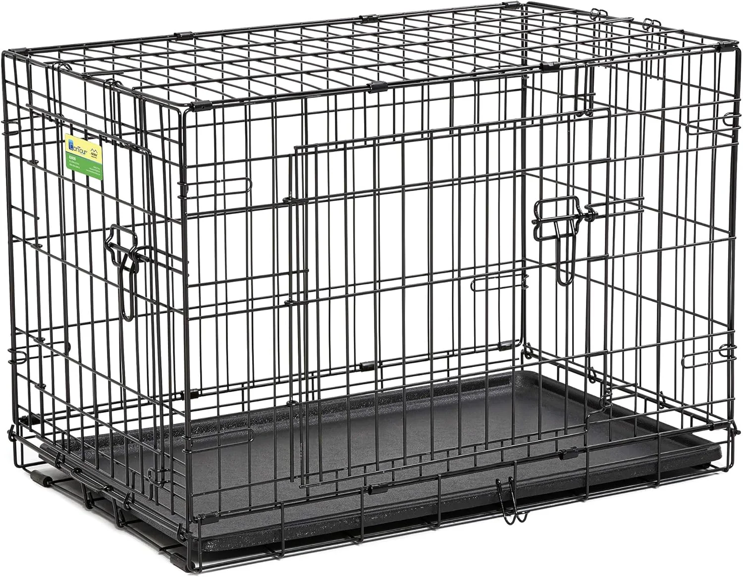 Midwest 30" ConTour Double Door Crate 30" x 19 x 21 - Image 2