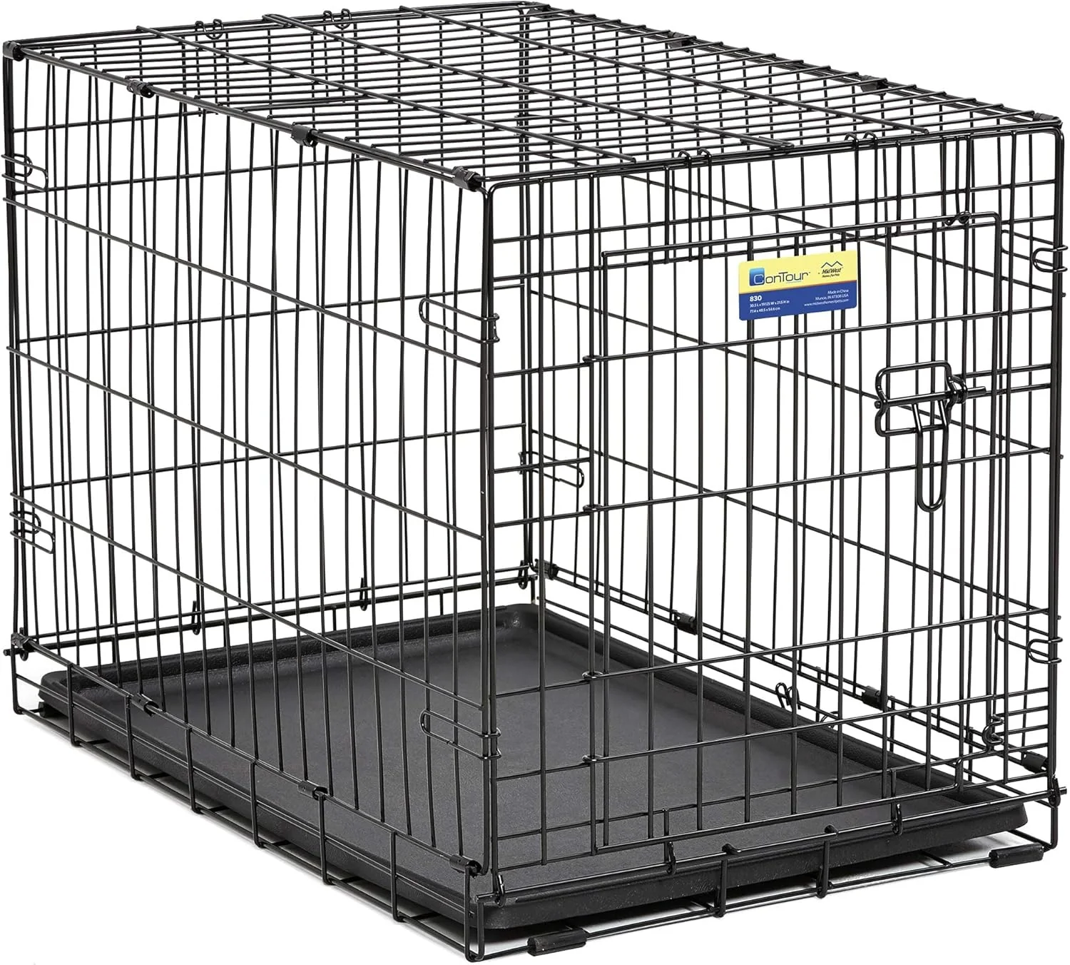 Midwest 30" ConTour Single Door Crate – 30" x 19" x 21" - Image 2