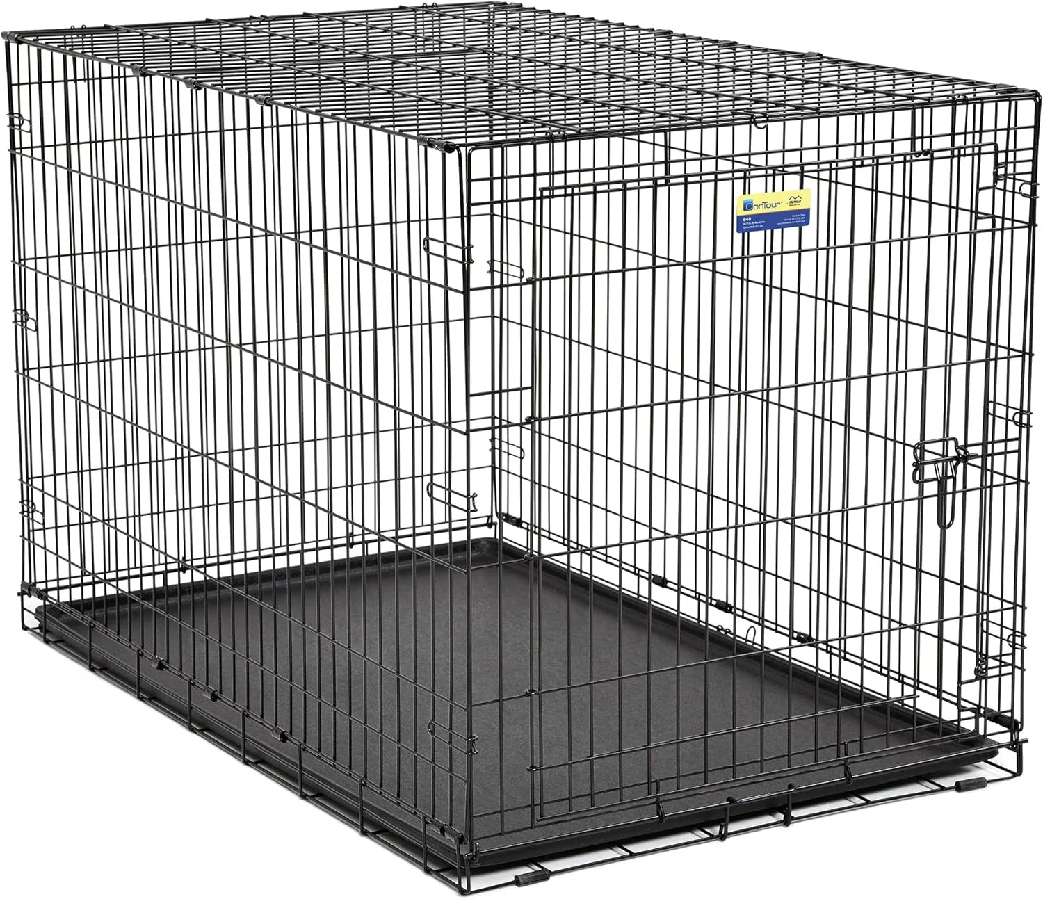 Midwest Products Metal Products 848 Home Training Crate for Dogs, 48", Black - Image 2