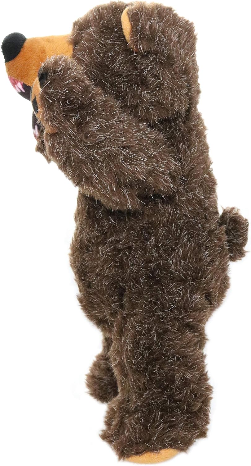 MIGHTY- Angry Animal Bear - Squeaker-Multiple Layers. Made Durable, Strong & Tough. Interactive Play (Tug, Toss & Fetch). Machine Washable & Floats - Image 2
