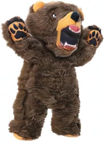 MIGHTY- Angry Animal Bear - Squeaker-Multiple Layers. Made Durable, Strong & Tough. Interactive Play (Tug, Toss & Fetch). Machine Washable & Floats - Image 7
