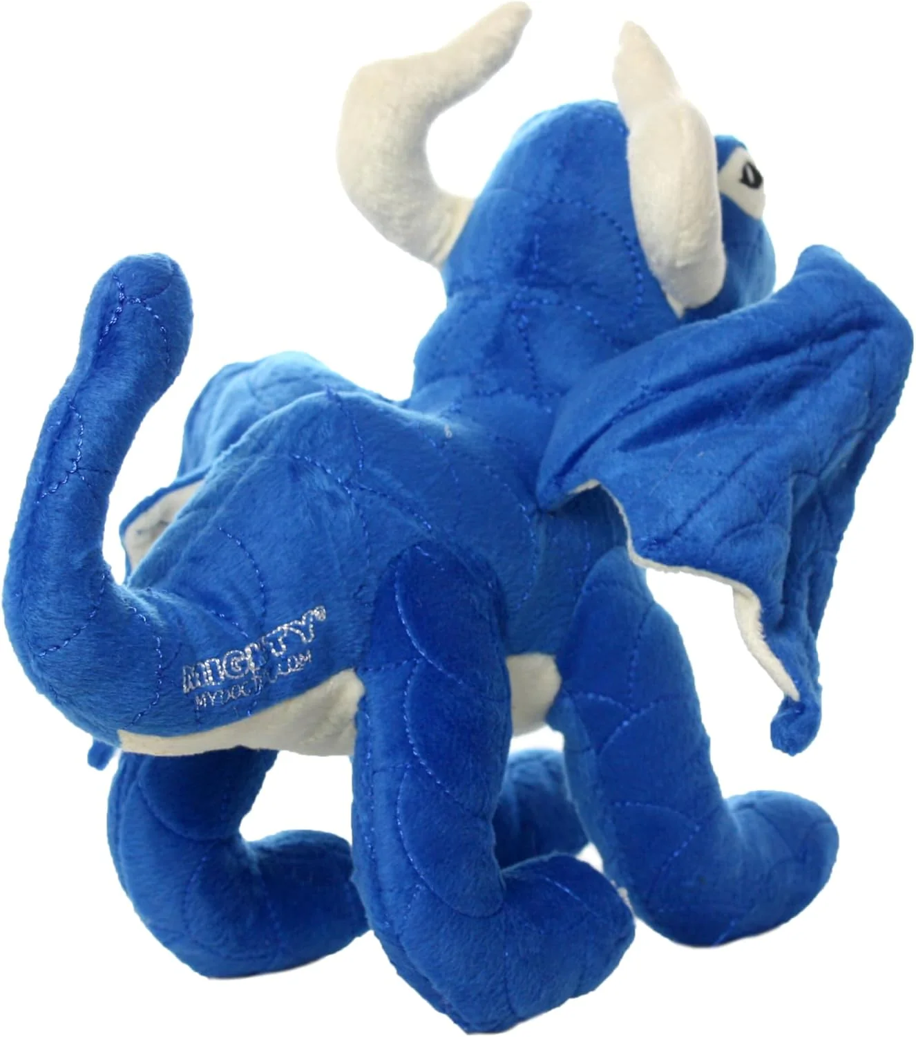 MIGHTY- Blue Dragon - Squeaker-Multiple Layers. Made Durable, Strong & Tough. Interactive Play (Tug, Toss & Fetch). Machine Washable & Floats - Image 3