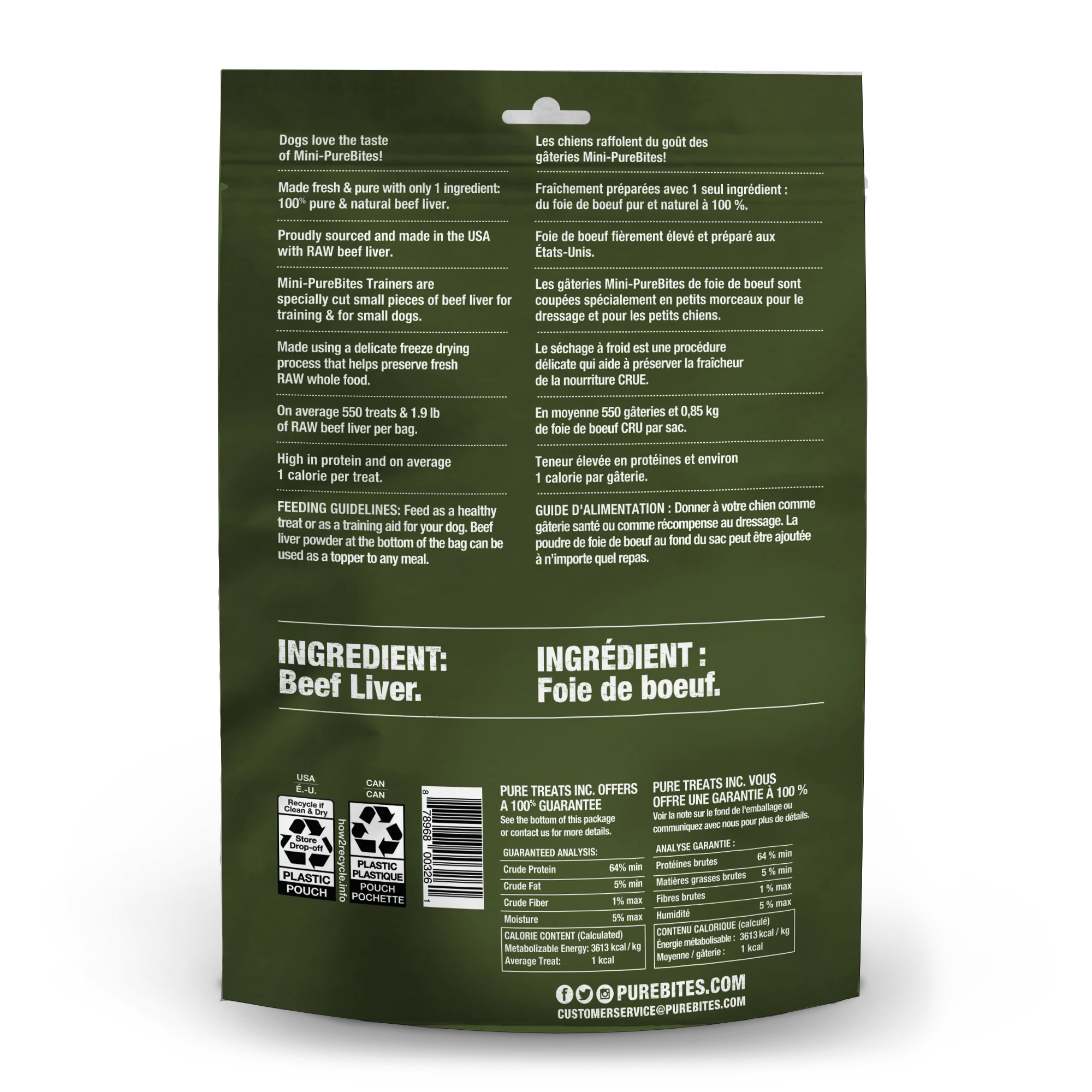 Mini-PureBites, Beef Liver - Image 2