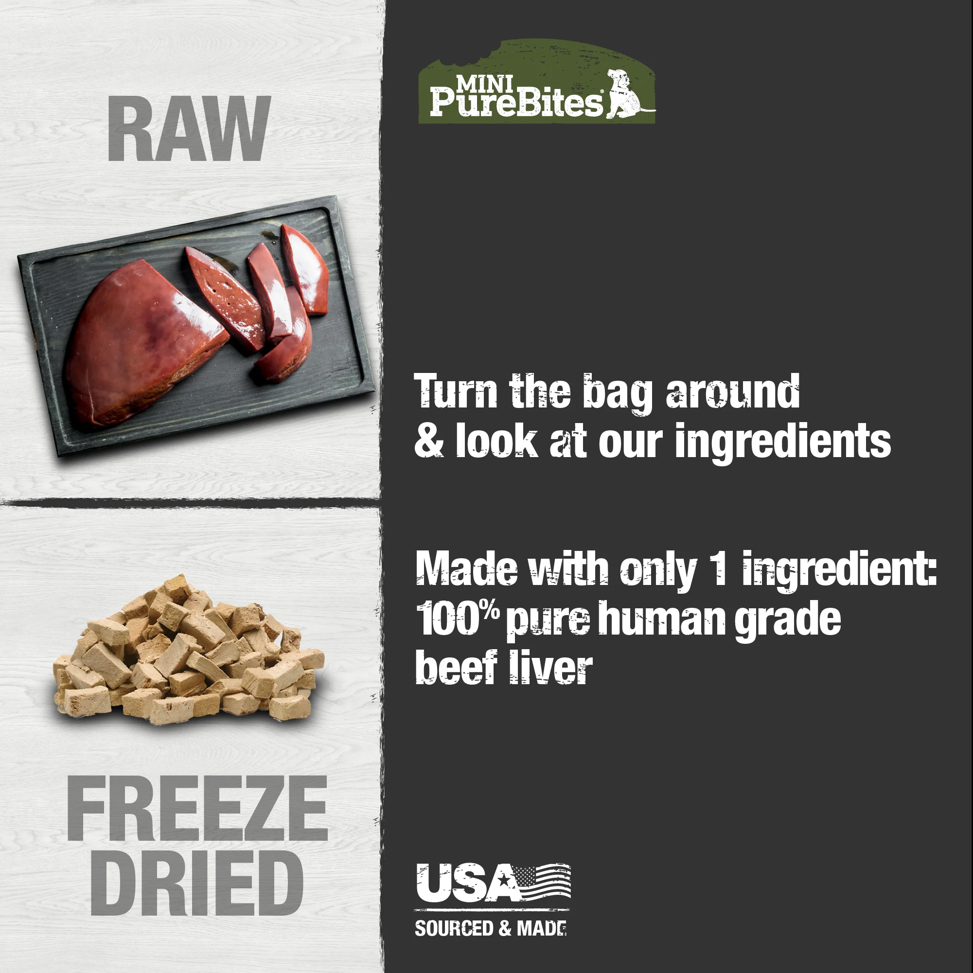 Mini-PureBites, Beef Liver - Image 3