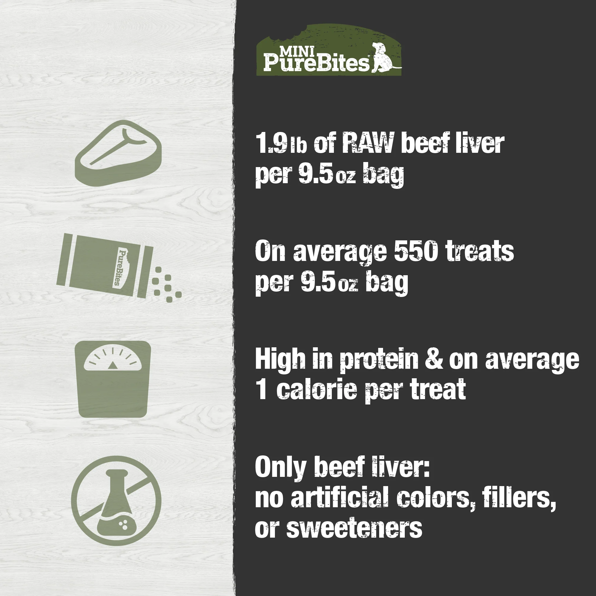 Mini-PureBites, Beef Liver - Image 5