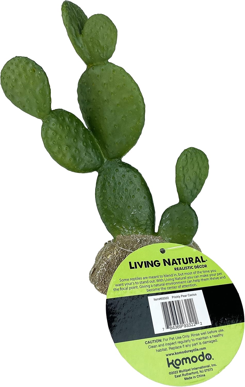 Multi Pet 48593322: Komodo Cactus Plant Prickly Pear, 6.3In - Image 6