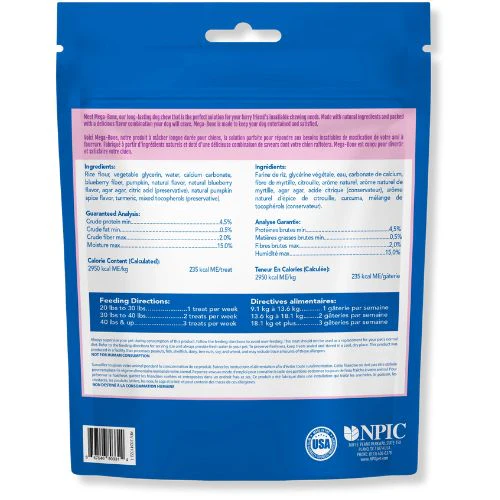 N-Bone® Mega-Bone Long-Lasting Chew – Blueberry Pumpkin Muffin - Image 2