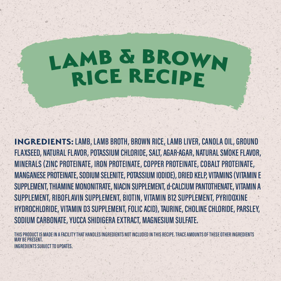 Natural Balance Pet Foods Limited Ingredient Canned Dog Food Lamb & Brown Rice, 12ea/13 oz - Image 4