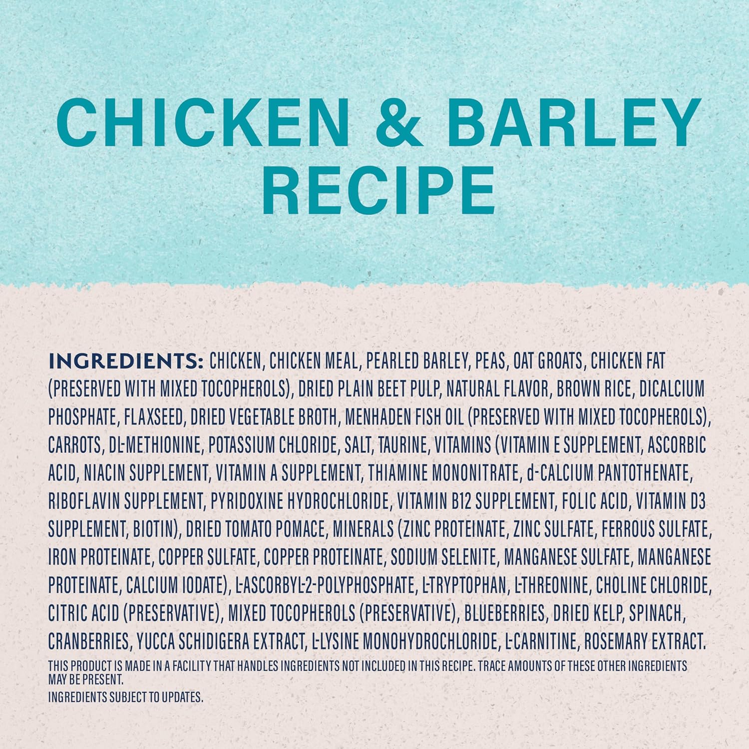 Natural Balance Original Ultra Adult Dry Dog Food with Superfood Blend and Healthy Grains, Chicken & Barley Recipe, 24 Pound (Pack of 1) - Image 4