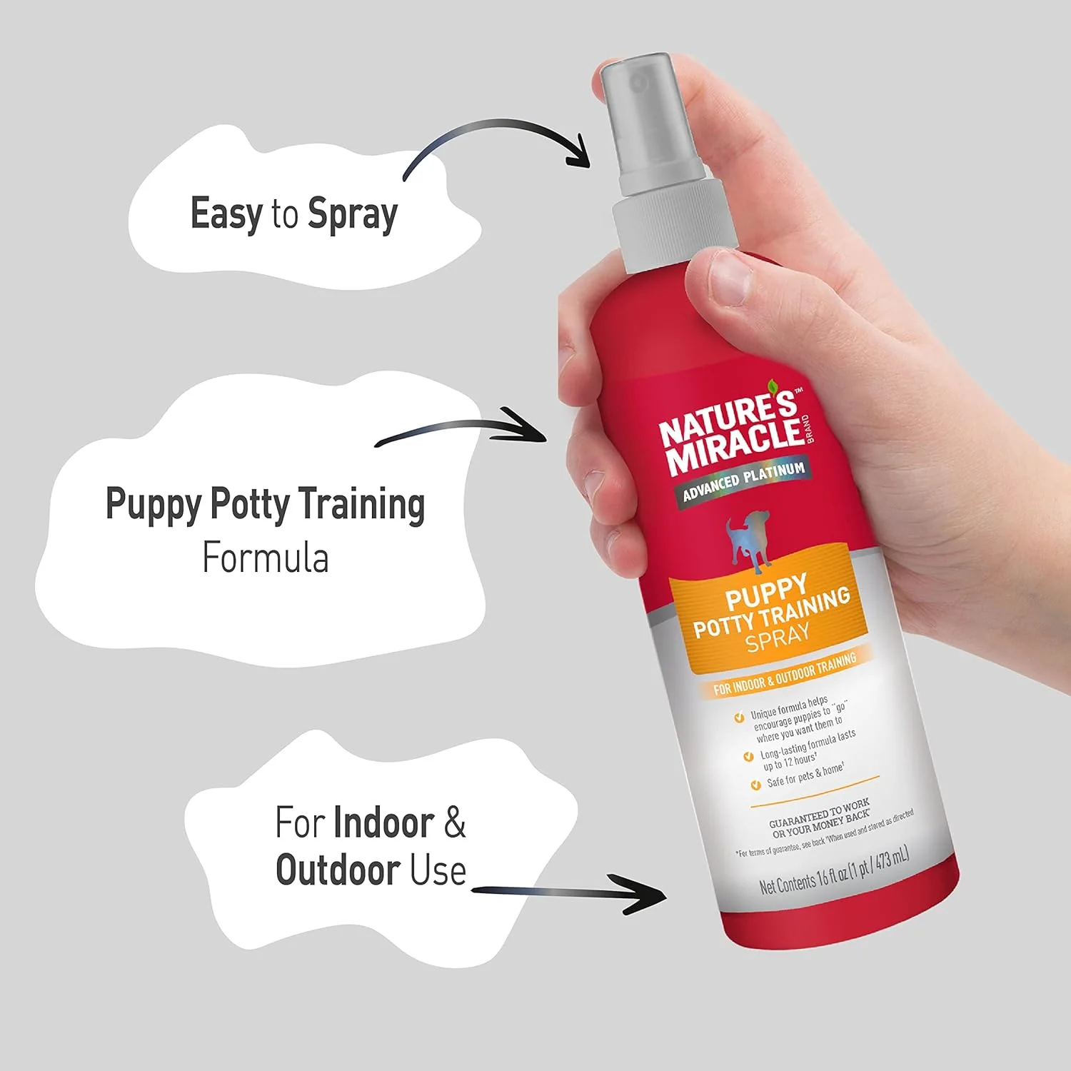 Nature’s Miracle Advanced Platinum Puppy Potty Training Spray, Dog Training Aid - Image 5