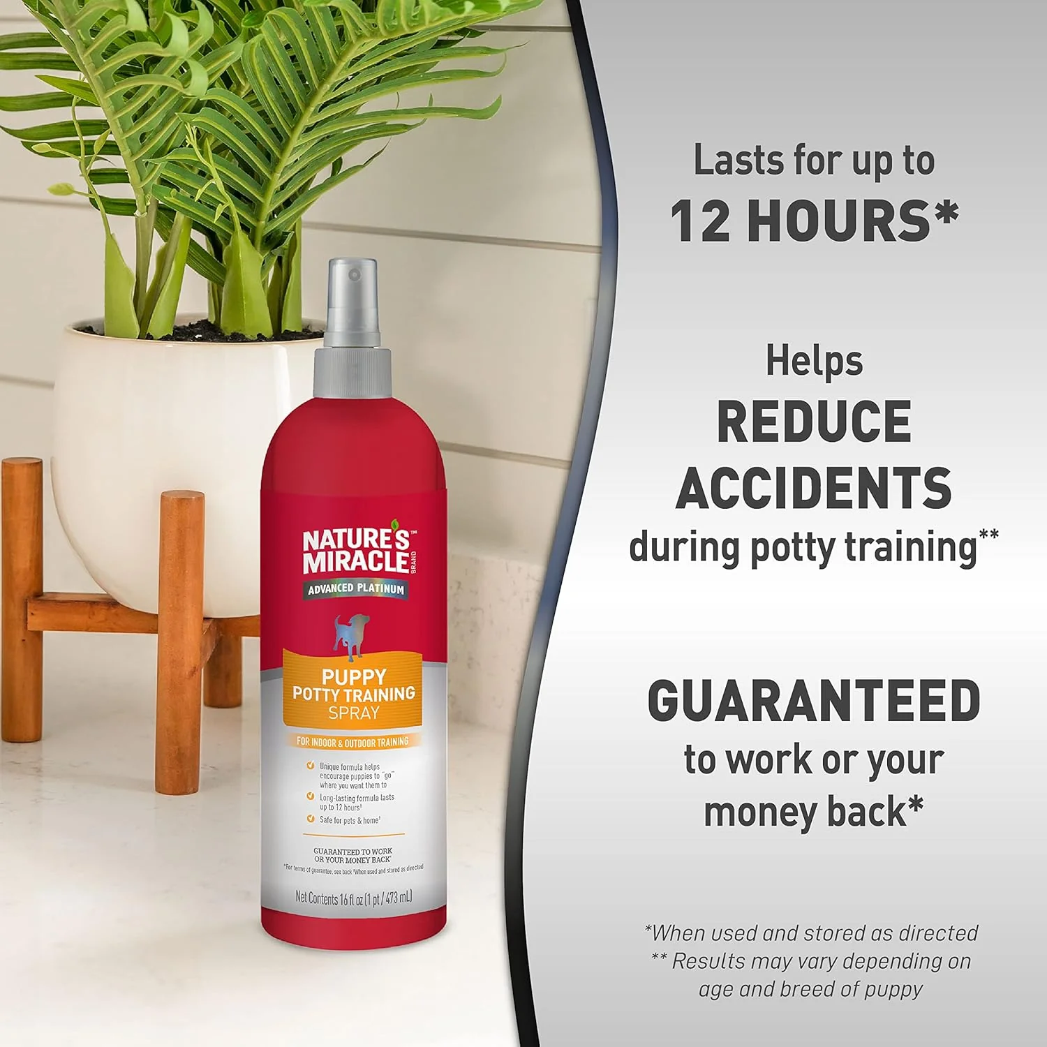 Nature’s Miracle Advanced Platinum Puppy Potty Training Spray, Dog Training Aid - Image 6