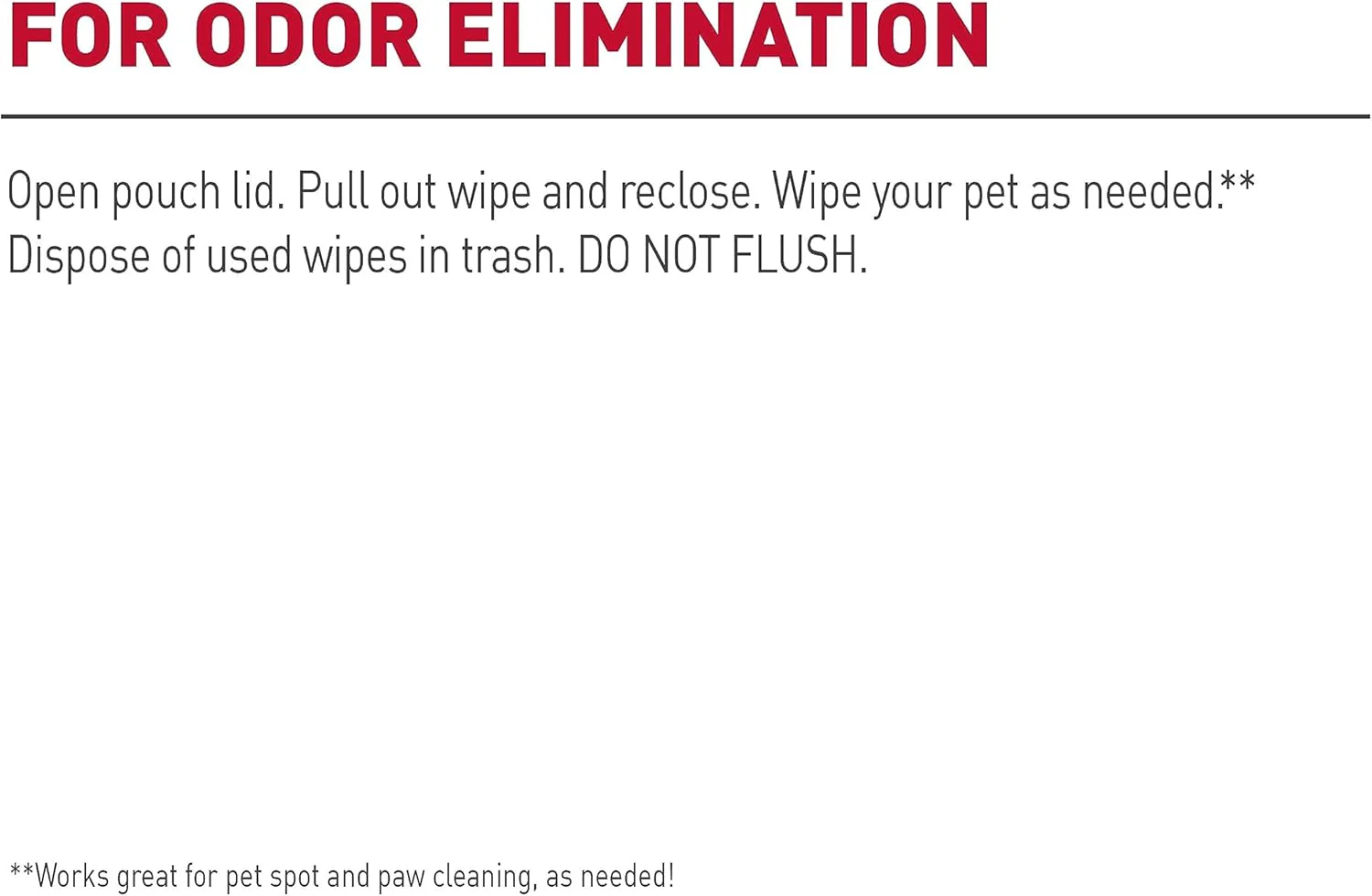 Nature's Miracle Deodorizing Bath Wipes for Dogs, 100 Count, Lavender Scent - Image 4