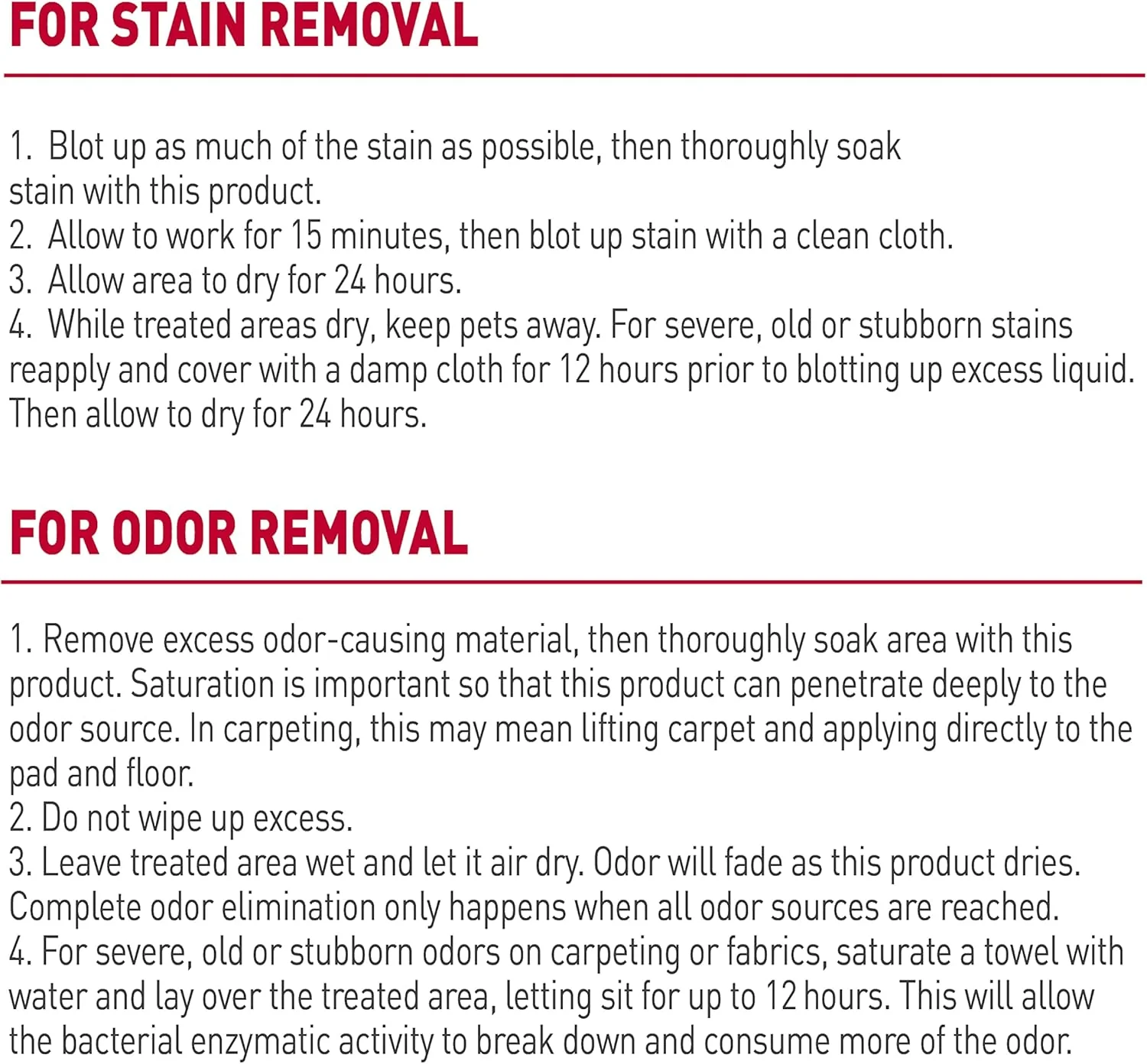 Nature's Miracle Dog Stain and Odor Remover, Everyday Mess Enzymatic Formula, Melon Burst Scent, 32 oz - Image 5
