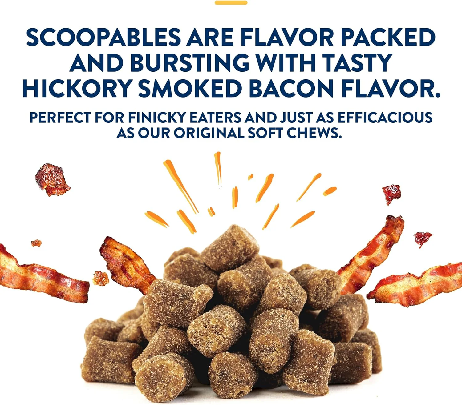 NaturVatProDen PlaqueOff Scoopables - Hickory Smoked Bacon Flavor Dental Bites for Large Dogs, Natural Kelp for Plaque & Tartar Control, Freshens Breath -Large & Giant Breed Dental Care - Image 3