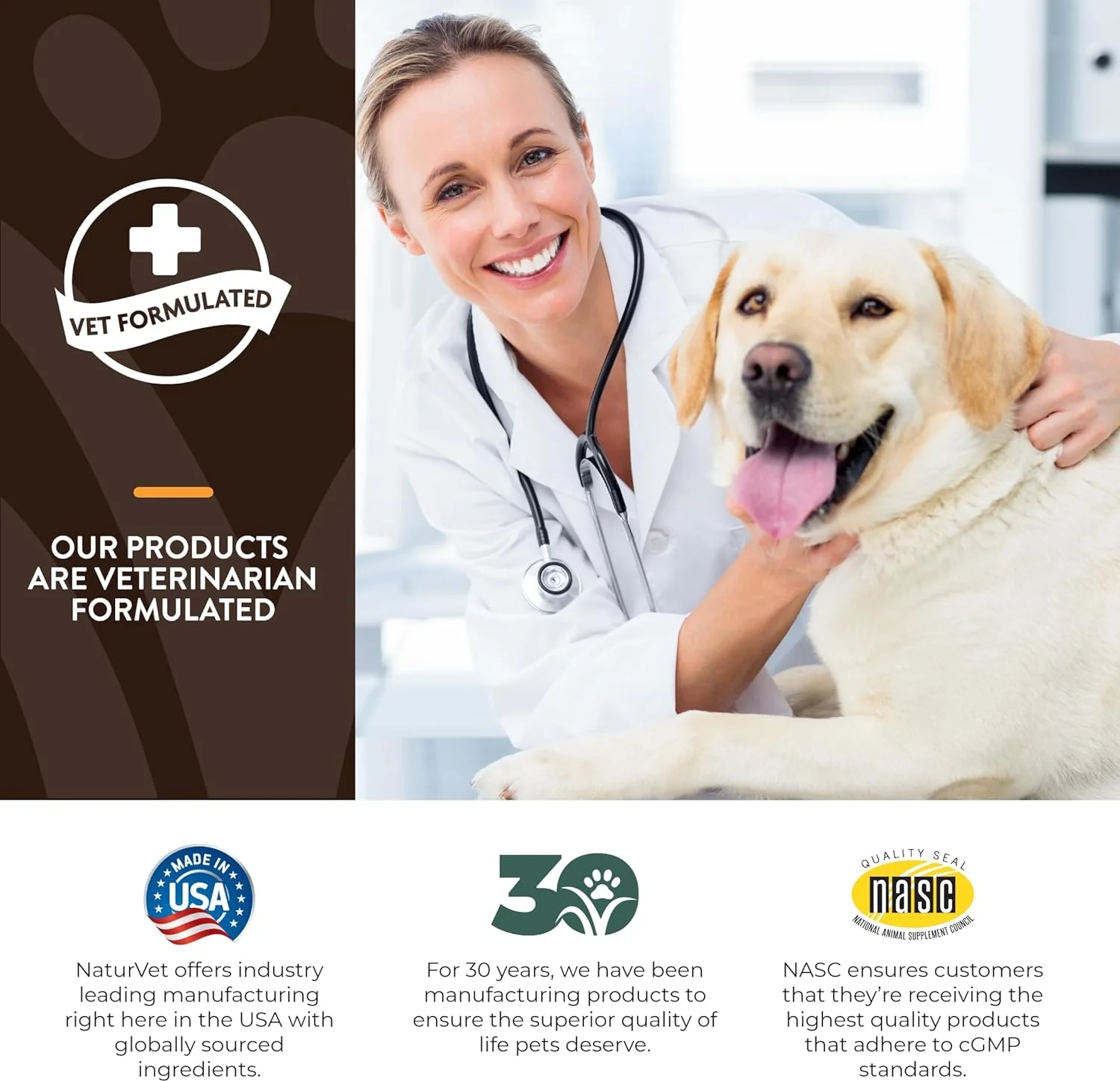NaturVet Bulldog Breed Supplement- for Joint Support, Digestion, Skin, Coat Care- Dog Multivitamins with Minerals, Omega-3, PlaqueOff- Wheat-Free Vitamins for Dogs- Bully Breeds - Image 5