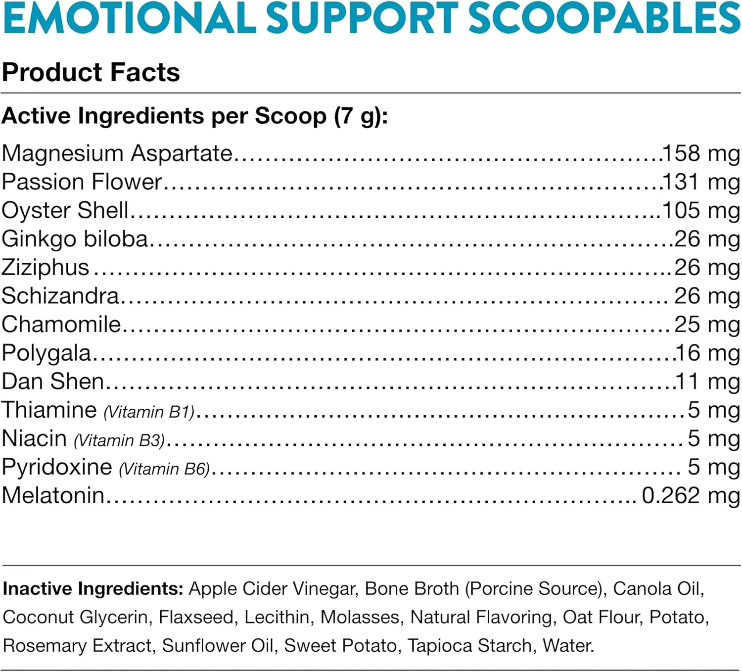 NaturVet Scoopables Emotional Support for Dogs - Daily Calming Aid Promotes 24/7 Normal, Calm Behavior - Hickory Smoked Bacon Flavored - Image 7