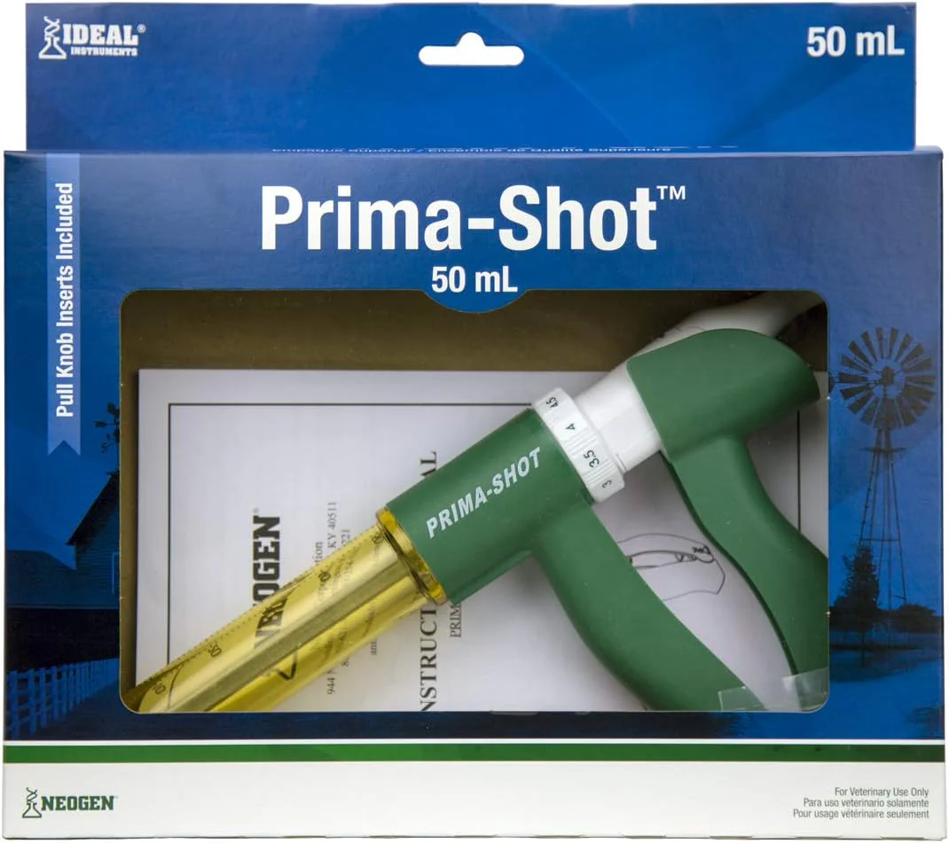 Neogen Ideal® Prima-Shot™ 50 ml  | Adjustable Dose Syringe for Livestock Injections - Image 6