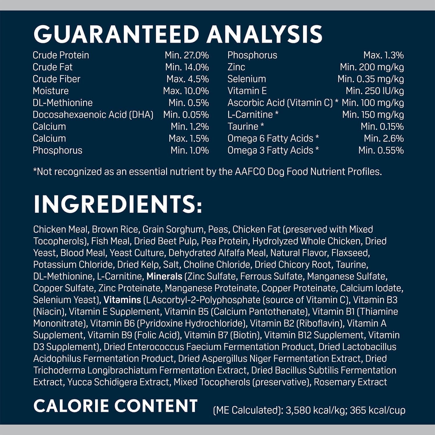 Next Level Super Premium Dog Food – Giant Breed Puppy and Growth – Dry Kibble for Dogs at All Life Stages of Larger Breeds – 27% Protein, Chicken, Fish and Gluten Free Grains 50 lb - Image 3