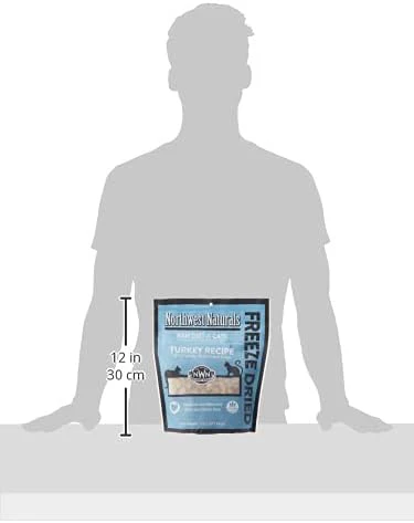 Northwest Naturals Freeze-Dried Turkey Cat & Kitten Food – Bite-Sized Nibbles – Healthy, Limited, Human-Grade Ingredients, All-Natural, High-Protein Raw Diet – Complete & Balanced, Made in USA, 11 oz - Image 3
