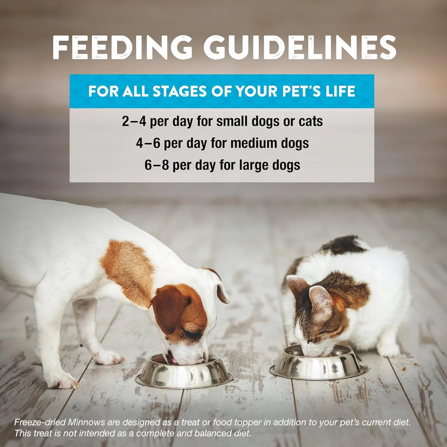 Northwest Naturals Raw Rewards Freeze-Dried Minnow Treats for Dogs and Cats - Bite Sized Pieces - Grain Free - 1 Ingredient - Healthy - Human Grade - All Natural - USA Made - 1 Oz - Image 4