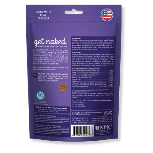 NPIC® Get Naked® Digestive Health Soft Cat Treats – 2.5 oz - Image 2