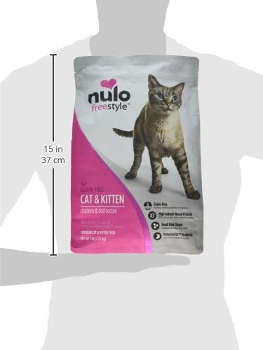 Nulo Adult & Kitten Grain Free Dry Cat Food With Bc30 Probiotic Chicken - Image 8