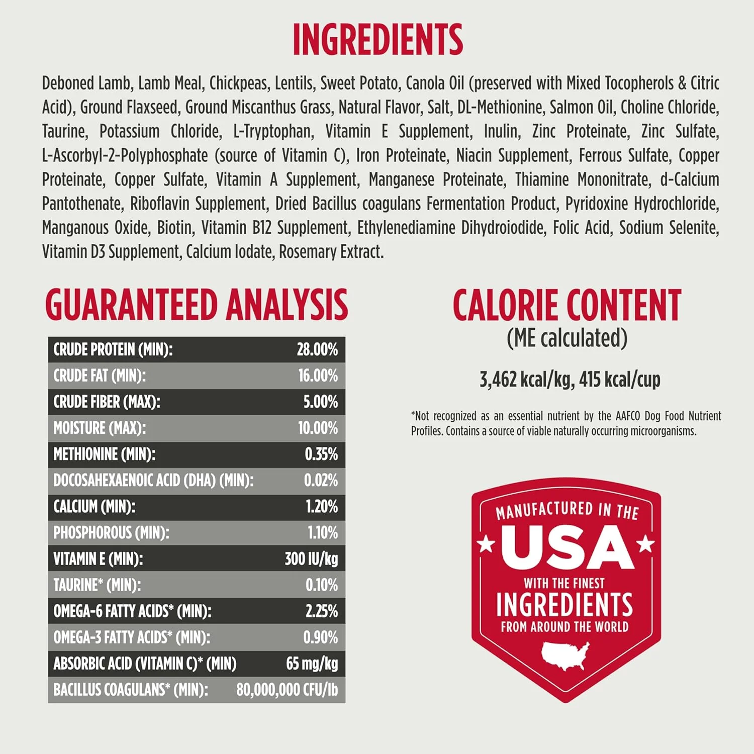 Nulo Freestyle Limited Ingredient Lamb Recipe Dry Kibble Dog & Puppy Food - Image 4