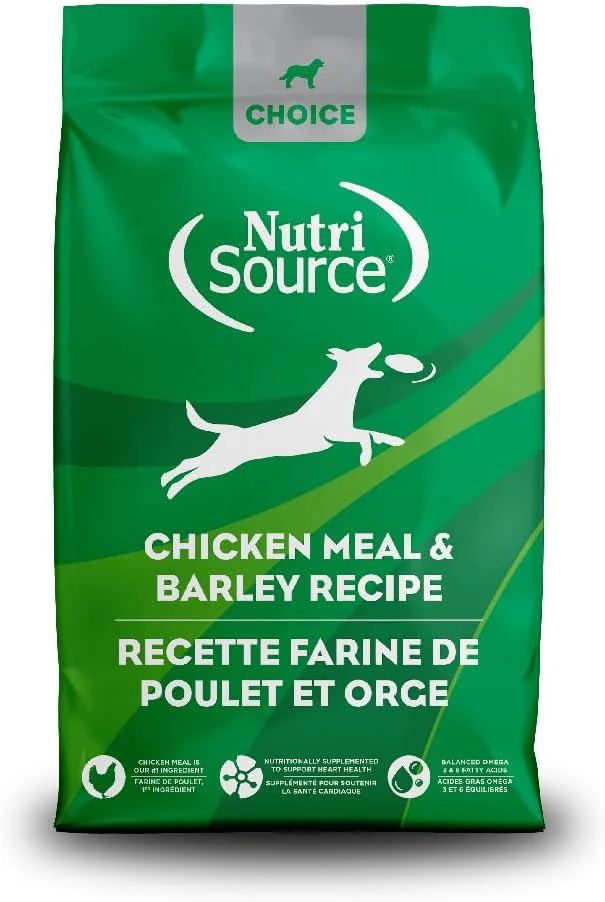 NutriSource Choice Dry Dog Food, Chicken Meal & Barley Recipe - Image 8