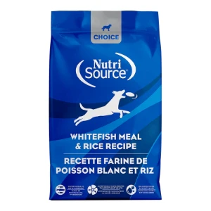 NutriSource Choice Dry Dog Food, Whitefish Meal & Rice Recipe - Image 8