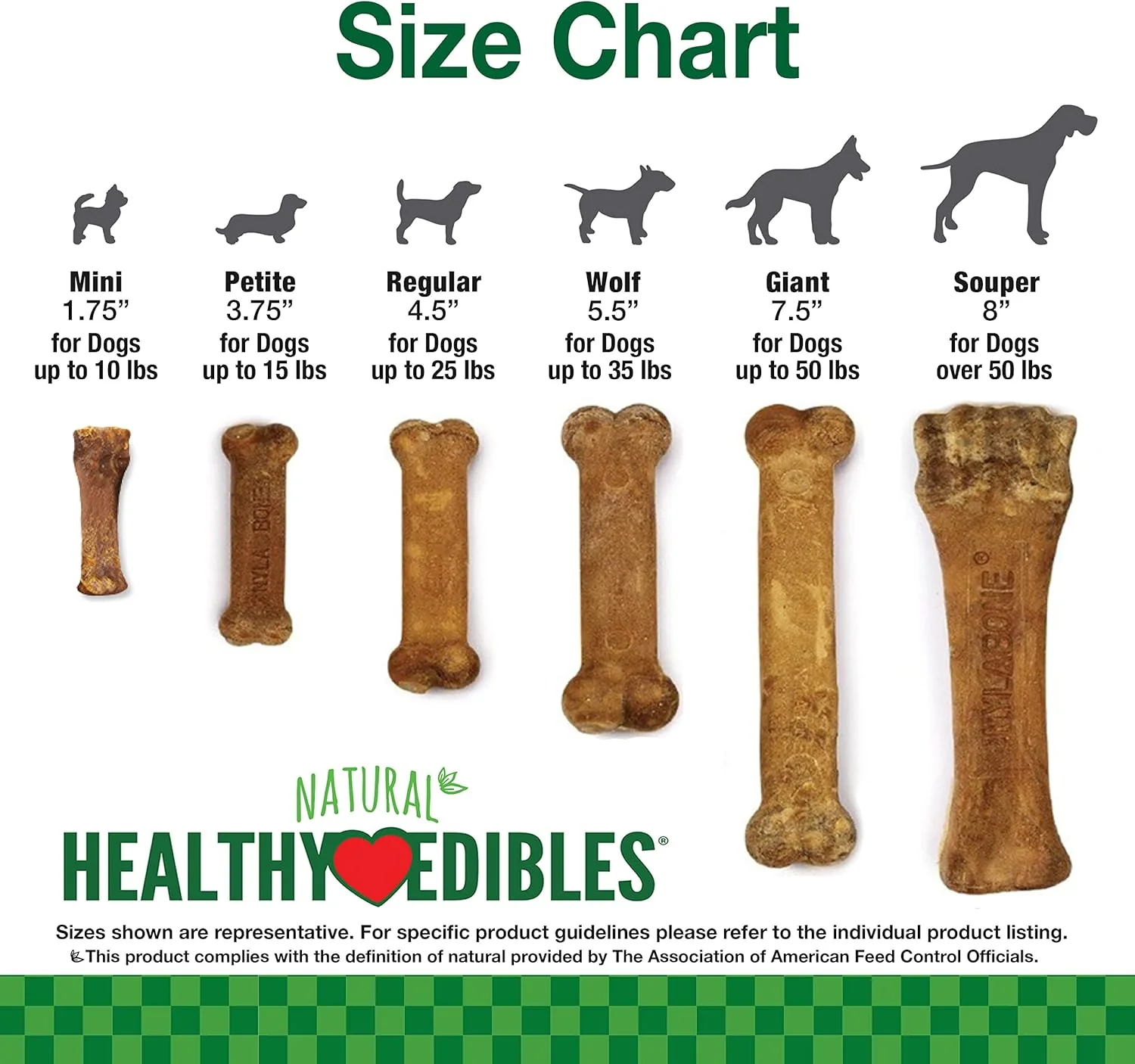 Nylabone Healthy Edibles Natural Dog Chews Long Lasting Bacon Flavor Treats for Dogs - Image 3