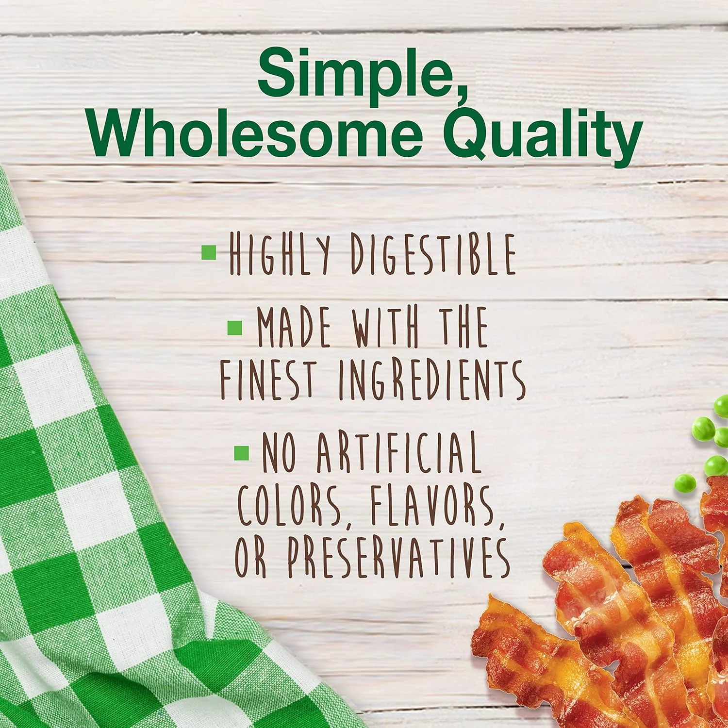 Nylabone Healthy Edibles Natural Dog Chews Long Lasting Bacon Flavor Treats for Dogs - Image 4