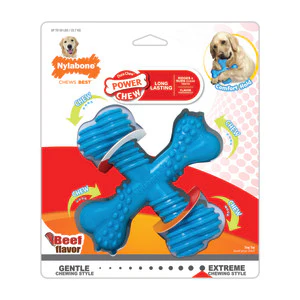 Nylabone Power Chew X Bones, Regular, Beef Flavor Toys for Dogs - Image 3