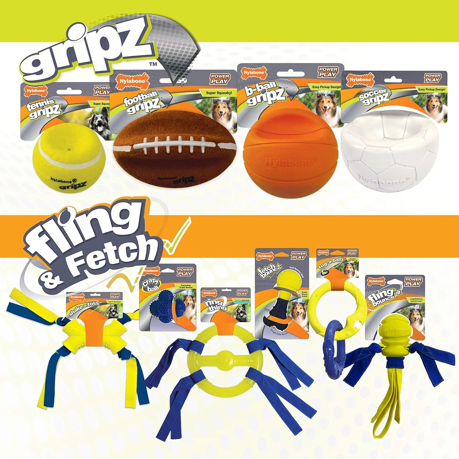 Nylabone Power Play Tug-a-Ball 2-in-1 Ball and Tug Toy, Play Toy for Dogs - Image 4
