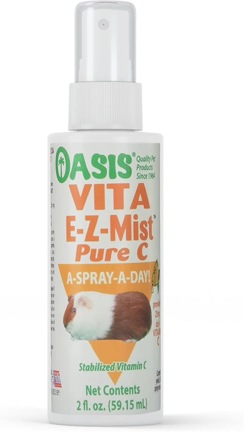 Oasis Guinea Pig Pure C Vita E-Z Mist Supplement, 2 oz - Image 2