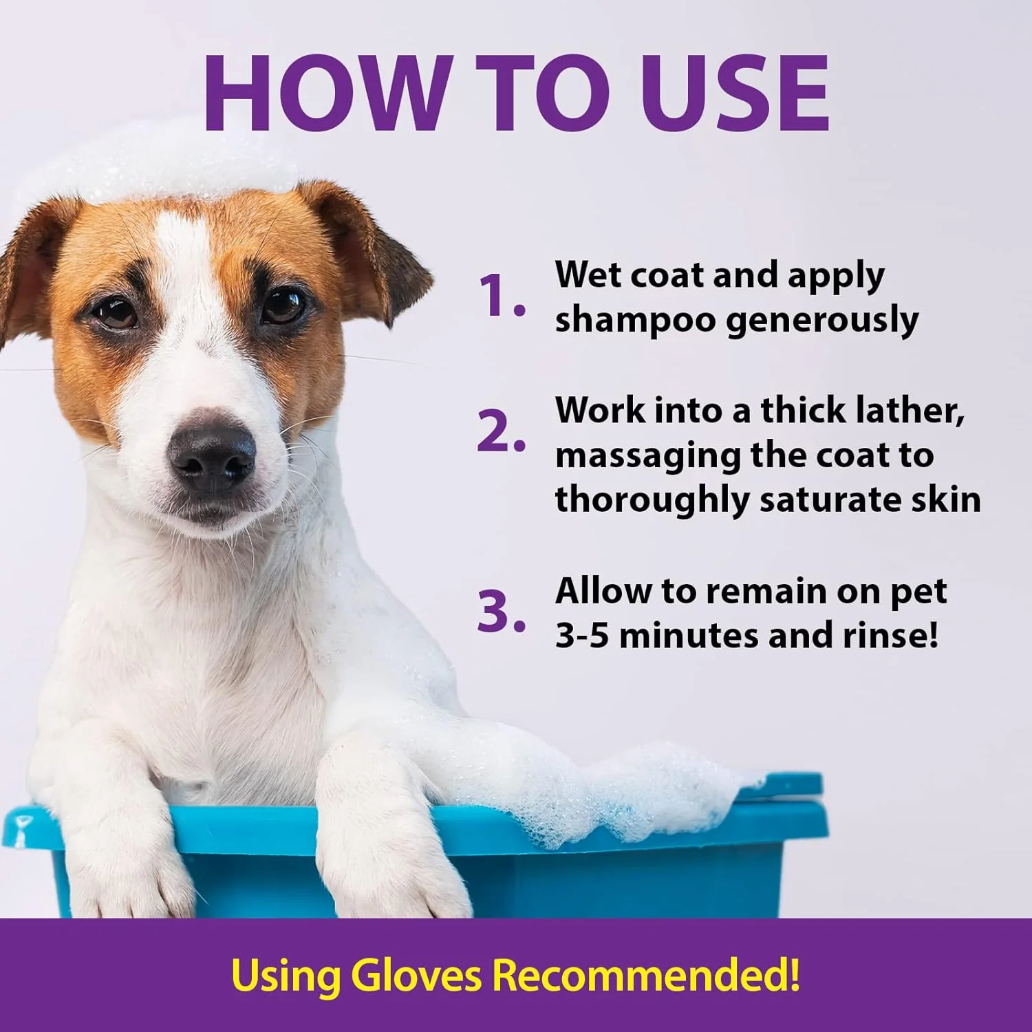Odor Destroying Shampoo for Dogs – Formulated with Powerful De-Greasers, Skunk Odor Remover for Pets, Carpet, Furniture and More – Removes Skunk Smell Fast - Image 4